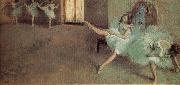 Edgar Degas Before the performance china oil painting artist